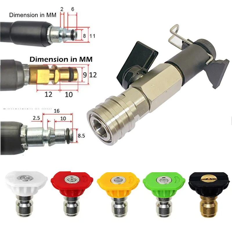 Pressure Washer Foam Gun - Kit Katup Bola Cuci Tekanan Tinggi