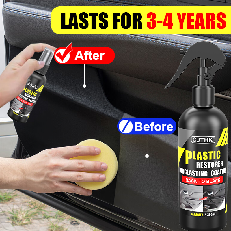 Leather Cleaner Interior - Pemulih Plastik Mobil Kembali Ke Hitam