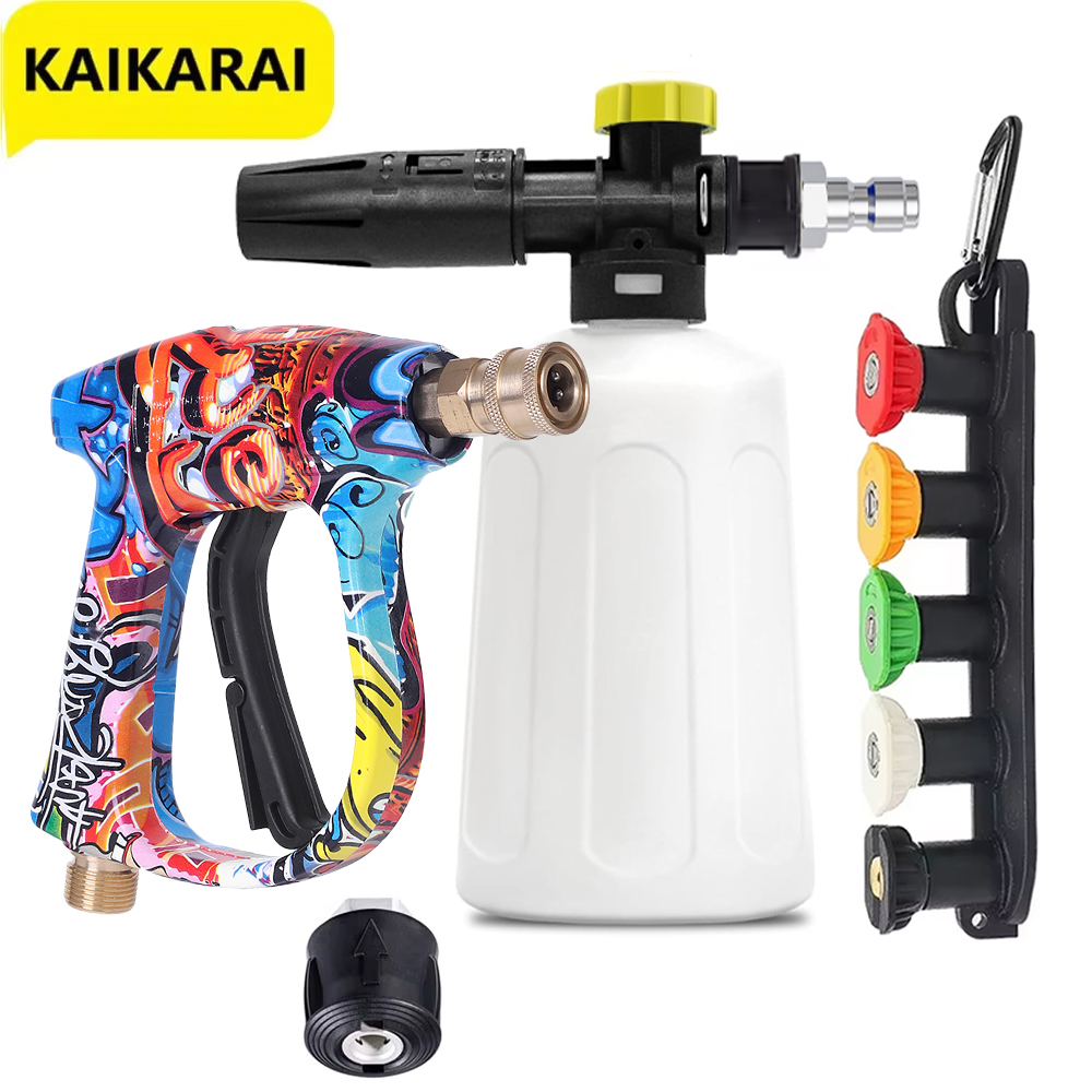 Foam Cannon Car Wash - ROUE 1/4 koneksi cepat kepingan salju