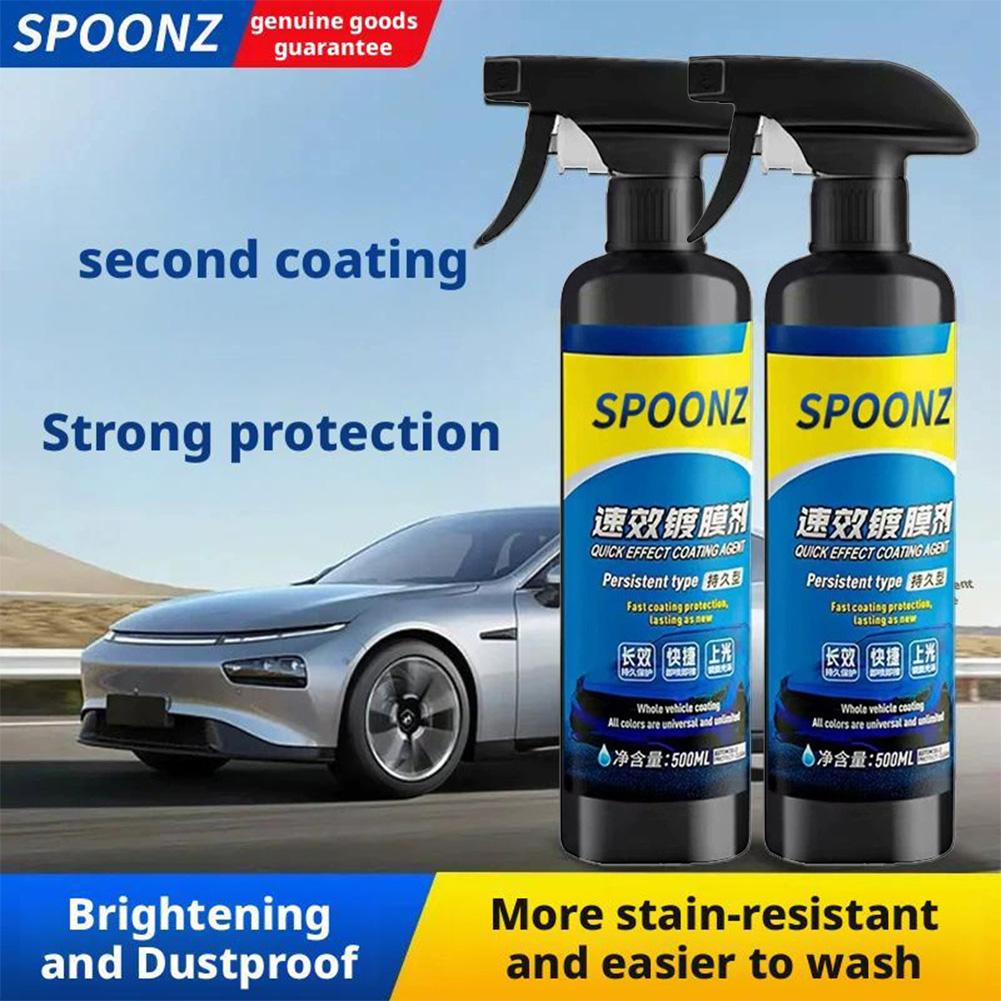 Car Wax Ceramic Coating - Semprotan Pelapis Mobil 500ml Nano Keramik,