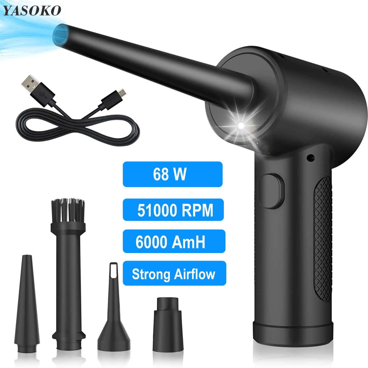 Kemoceng Udara Terkompresi unt - Dryer Car Blower ulasan dan harga