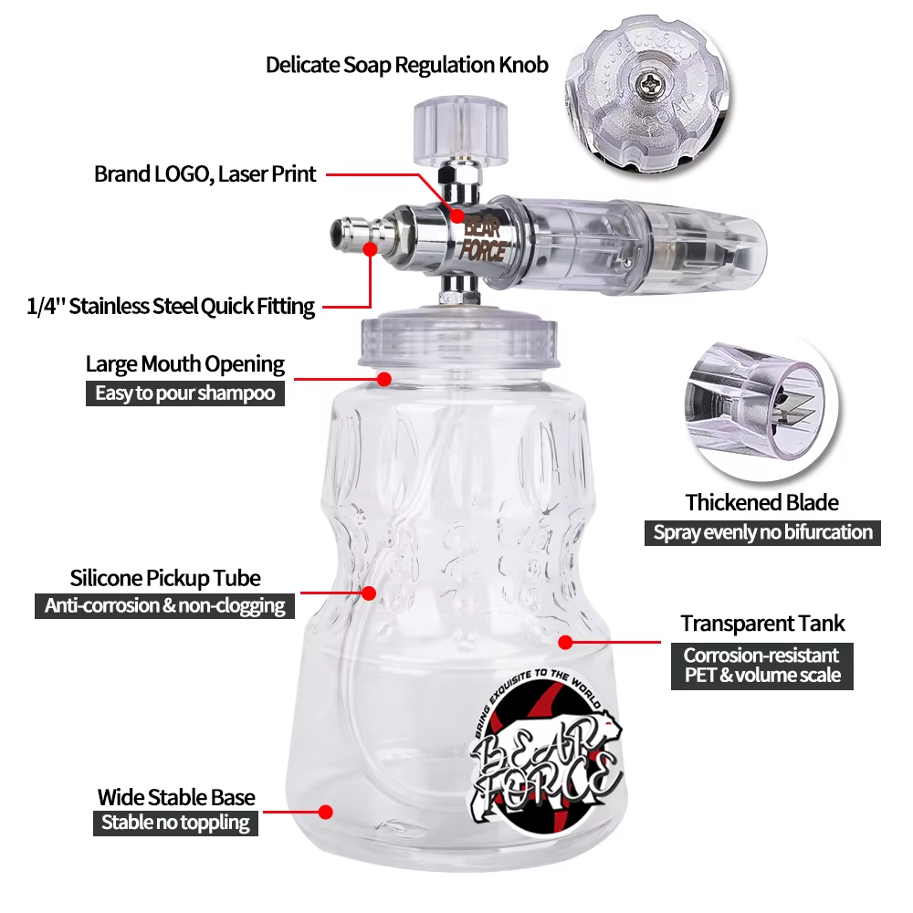 Alat Semprot Busa Aluminium un - Foam Cannon Car Wash ulasan dan harga